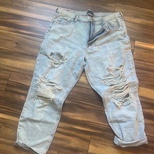 Aeropostale 18 mom jeans
